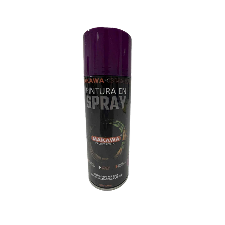 PINTURA EN SPRAY VIOLETA 327 MAKAWA 1