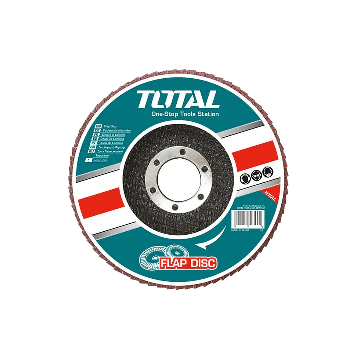 Disco Flap Lija Pulir Traslapado Laminado Metal grano 80 1