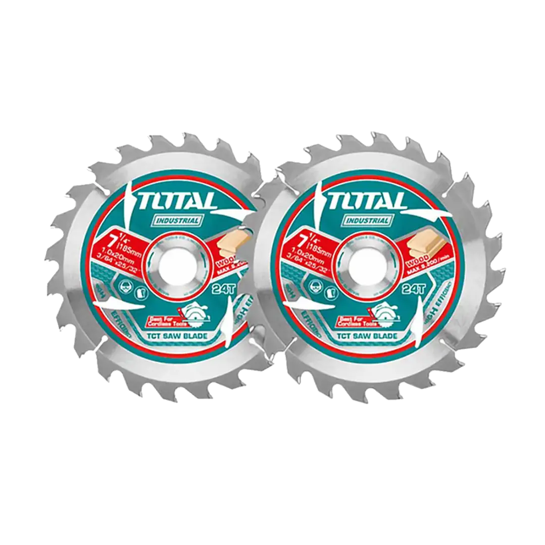 Pack 2 Hoja Disco Sierra Circular 7 1/4 24 D Tac2331853 1