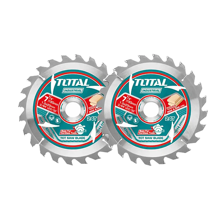 Pack 2 Hoja Disco Sierra Circular 7 1/4 24 D Tac2331853 1