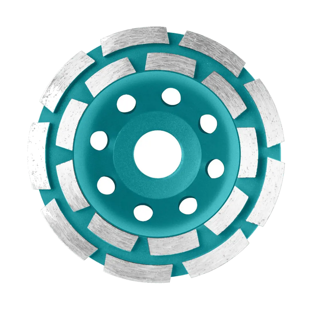 DISCO COPA DIAMANTADO P. PULIR 115MM DOBLE TOTAL 1