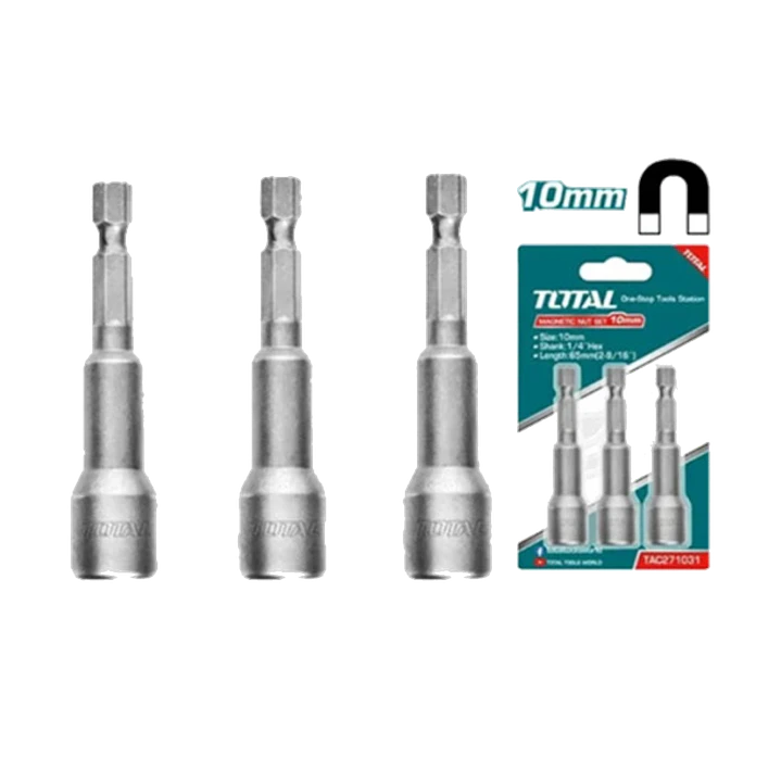 JGO SOPORTE DE DESTONILLADOR POR 3PCS 10MM TOTAL 1