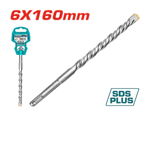 BROCA P/ ROTOMARTILLO 6X160MM SDS PLUS TOTAL