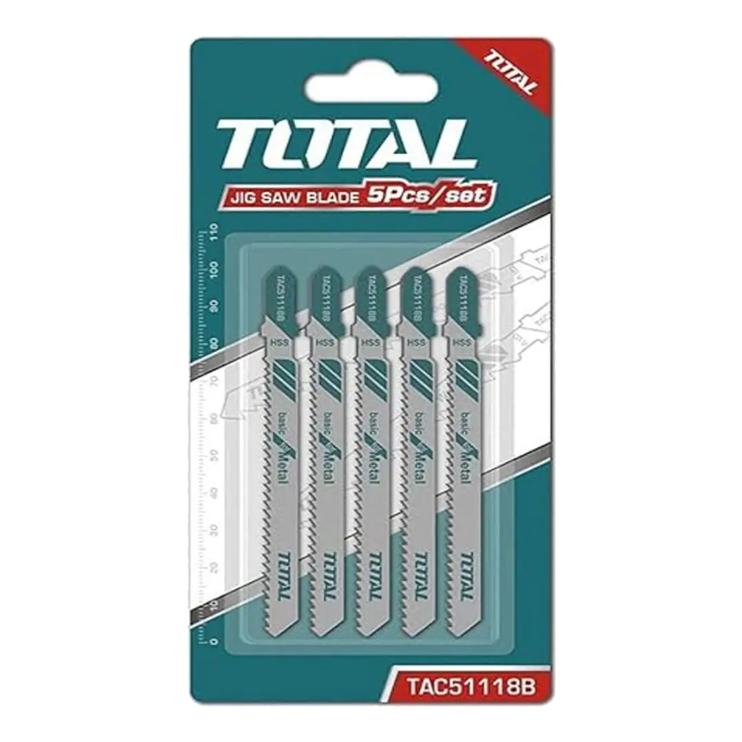 Set De Hojas Para Sierra Caladora P/ Metal 5 Piezas Total 1