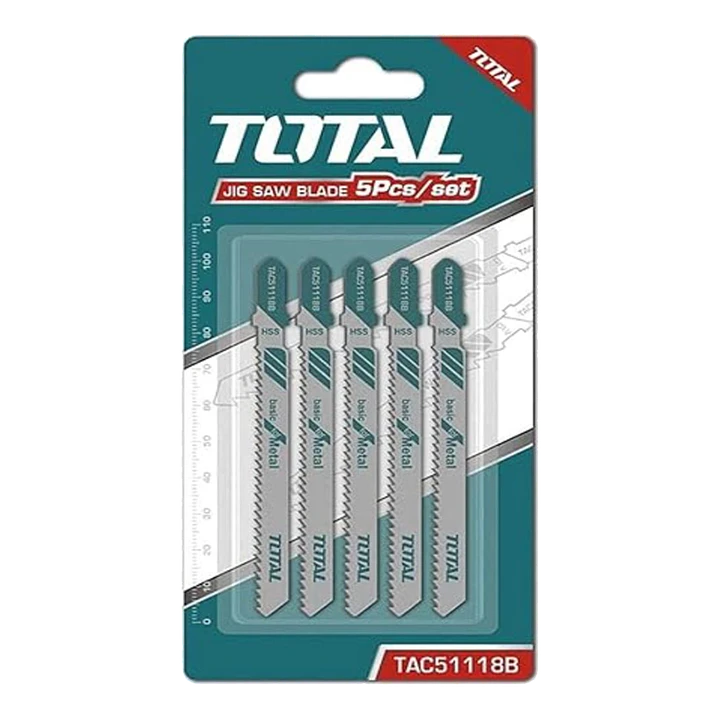 Set De Hojas Para Sierra Caladora P/ Metal 5 Piezas Total 1