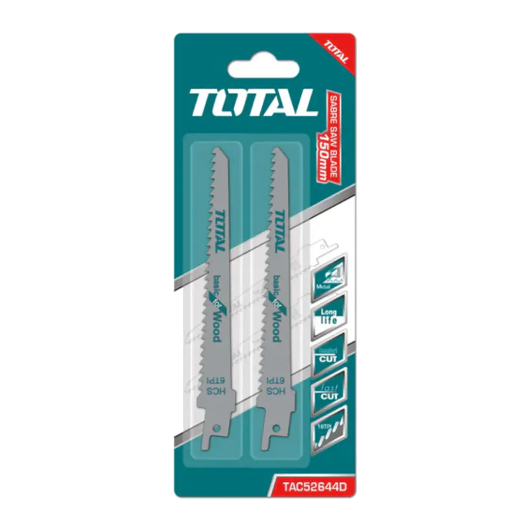 JGO HOJA SIERRA SABLE POR 2PCS PARA MADERA TOTAL 1