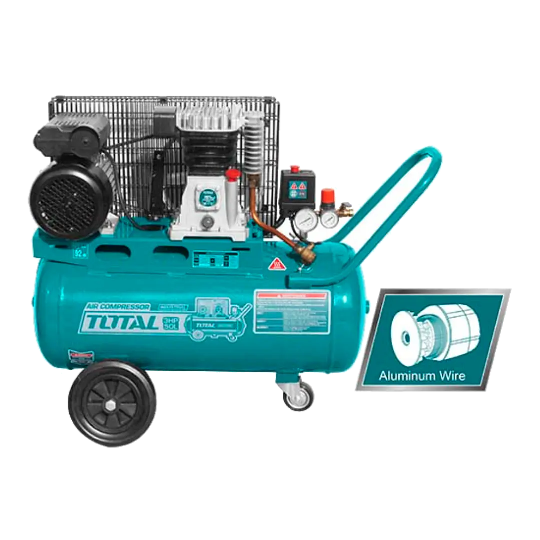 COMPRESOR DE AIRE 50LTS 3HP TOTAL 1