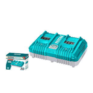 CARGADOR INTELIGENTE DOBLE 20V 4A TOTAL
