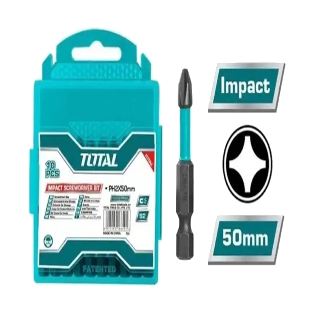 JGO PUNTAS MAGNET IMPACT 10PCS PH2 50MM 1
