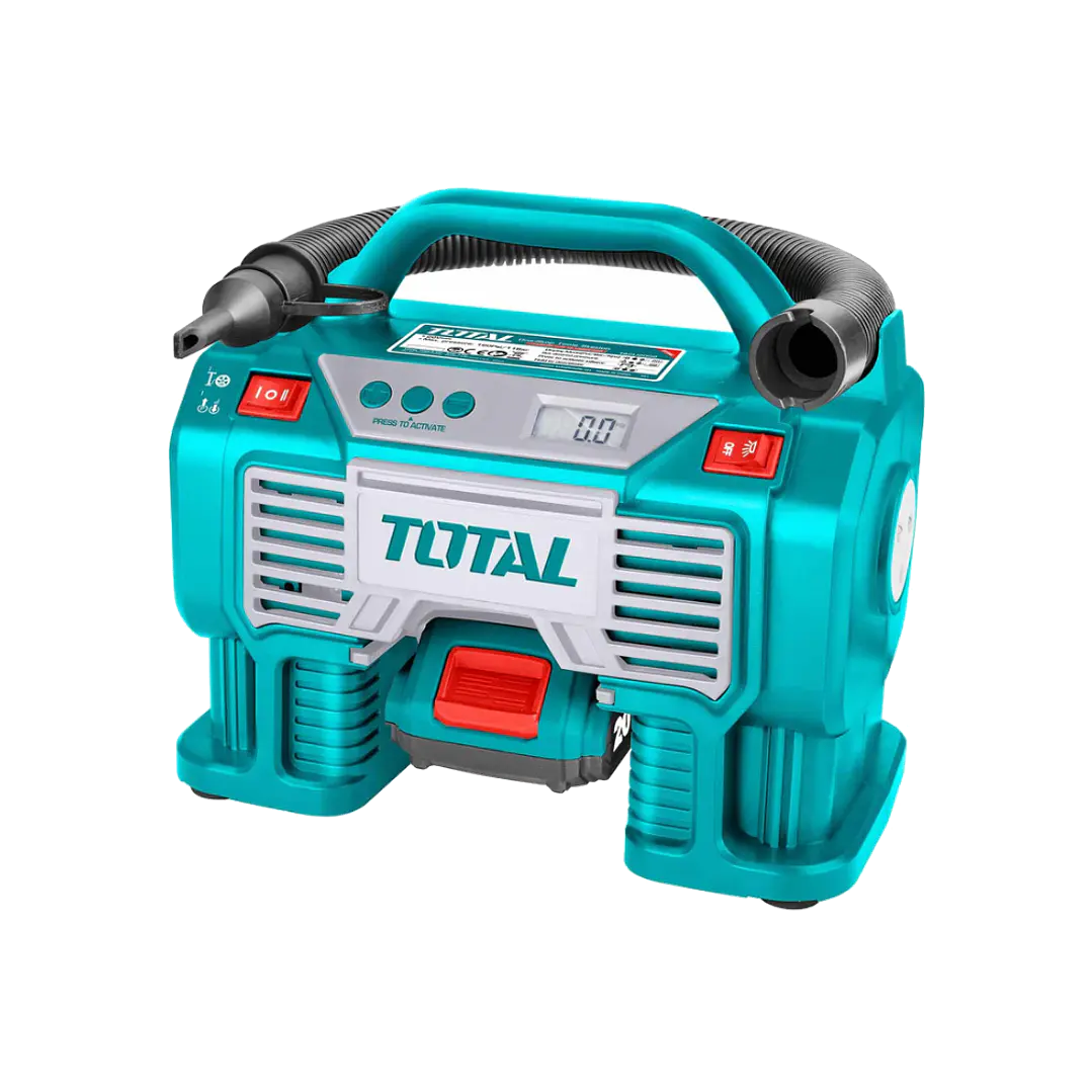 COMPRESOR AUTO INALÁMBRICO 20V 160PSI LITIO-ION TOTAL SIN BATERIA SIN CARGADOR 1
