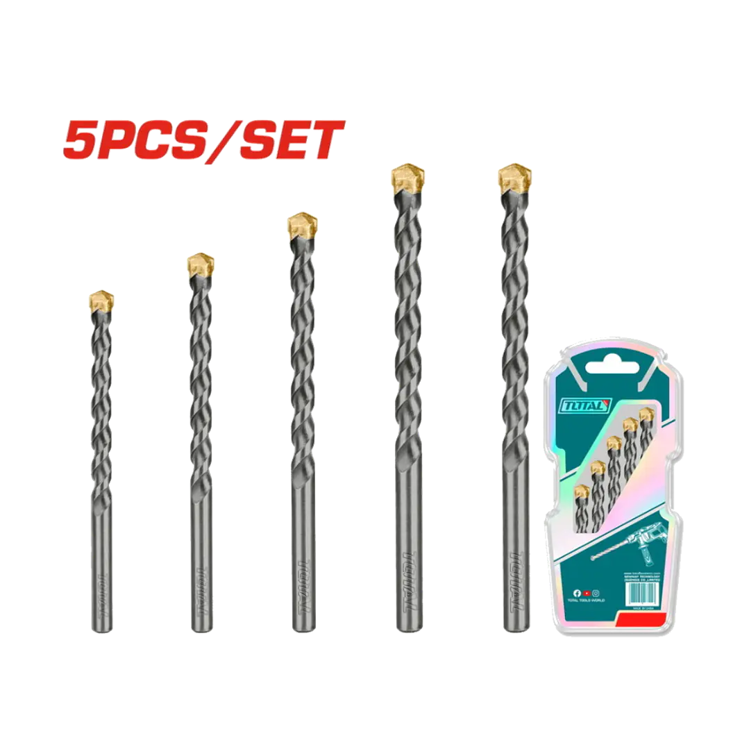 JGO BROCAS X5PCS P/ CONCRETO TOTAL 1