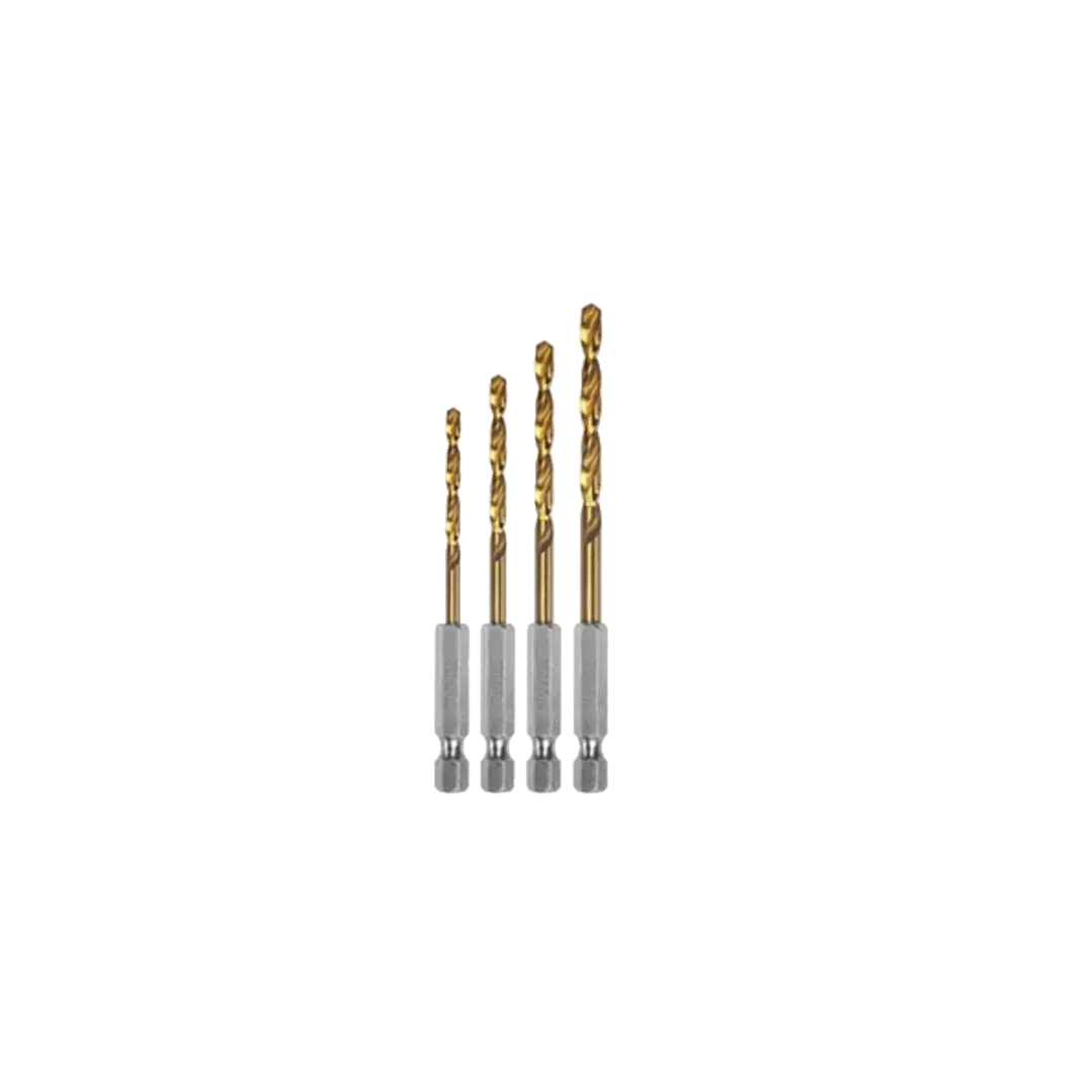 JGO BORCAS PARA METAL HEX POR 4PCS TOTAL 1