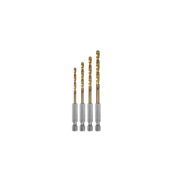 JGO BORCAS PARA METAL HEX POR 4PCS TOTAL 1