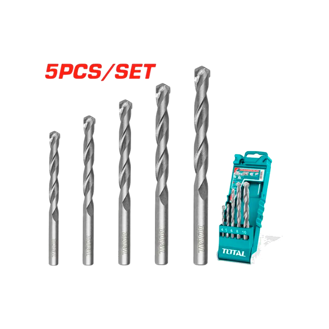 Set Brocas Hss Multifuncion 5 Piezas Total Tacsd7156 1