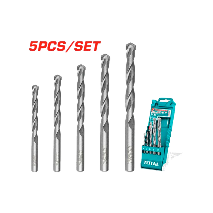 Set Brocas Hss Multifuncion 5 Piezas Total Tacsd7156 1