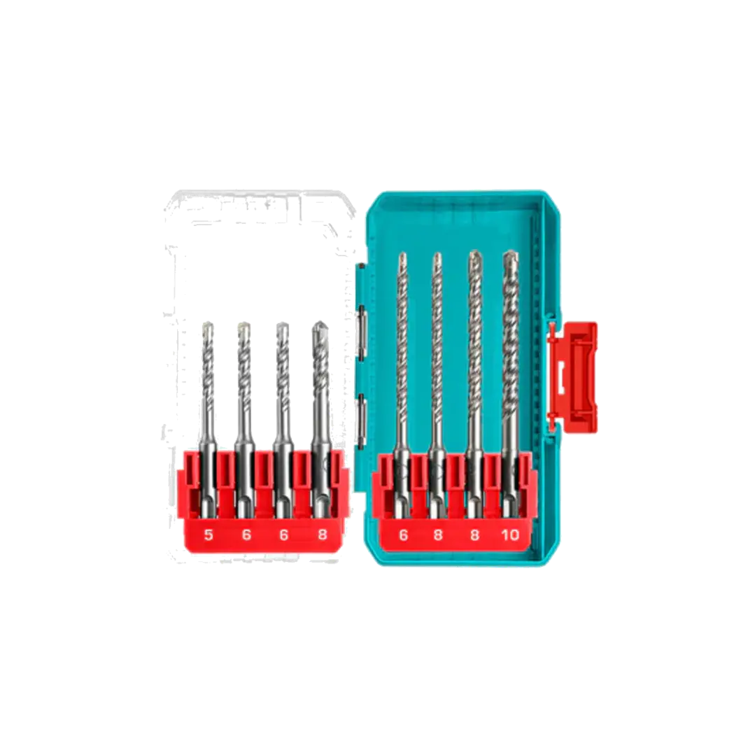 Kit Juego De Brocas Sds-plus 8 Piezas Total Tacsdl11806 1