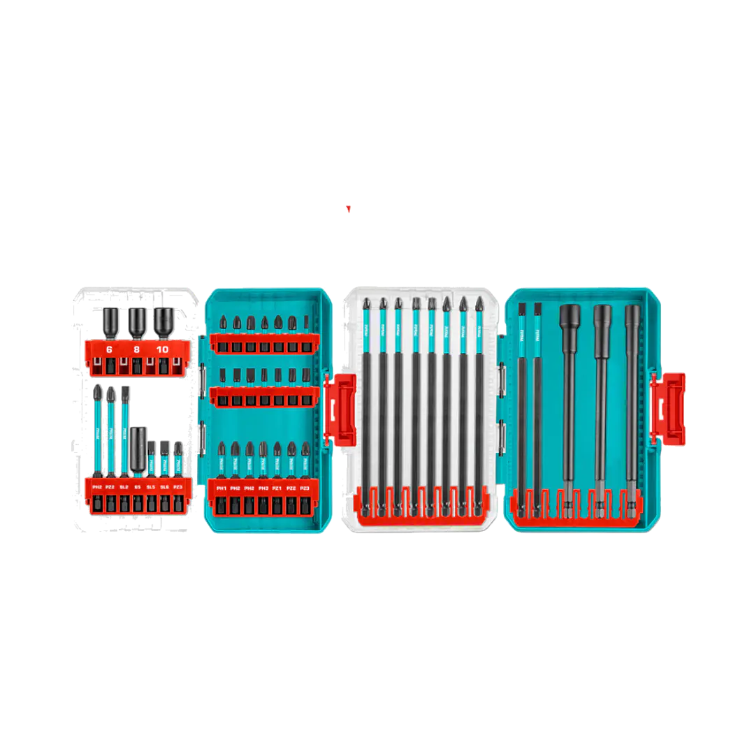 JGO PUNTAS DESTORNILLADOR Y TUERCAS POR 44PCS TOTA 1