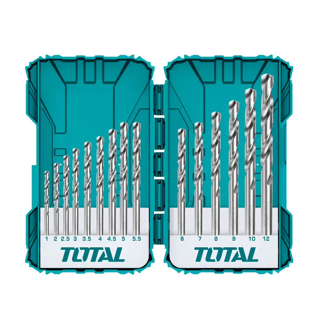 Set Juego Brocas Para Metal 15 Piezas Total Tacsdl51502 1