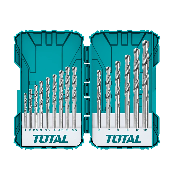 Set Juego Brocas Para Metal 15 Piezas Total Tacsdl51502 1