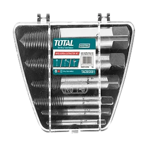 Extractor Tornillo Pernos Cortados 6 Piezas Total Tacse0061