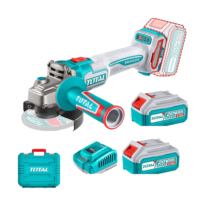 ESMERIL ANGULAR INAL 20V 4-1/2