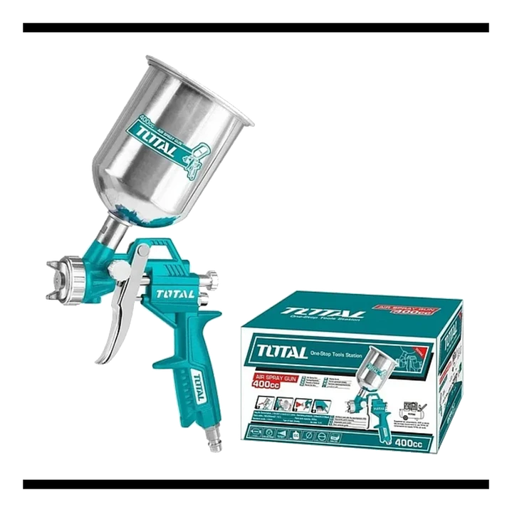 Pistola De Pintura 400cc De Aire 1.5mm Total Tat10401 1