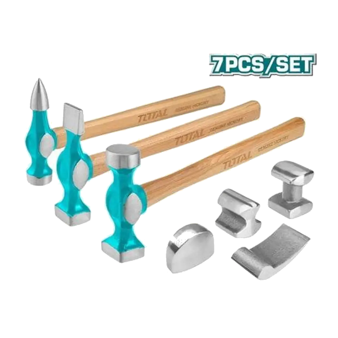 KIT MARTILLOS DESABOLLADOR POR 7PCS TOTAL 1