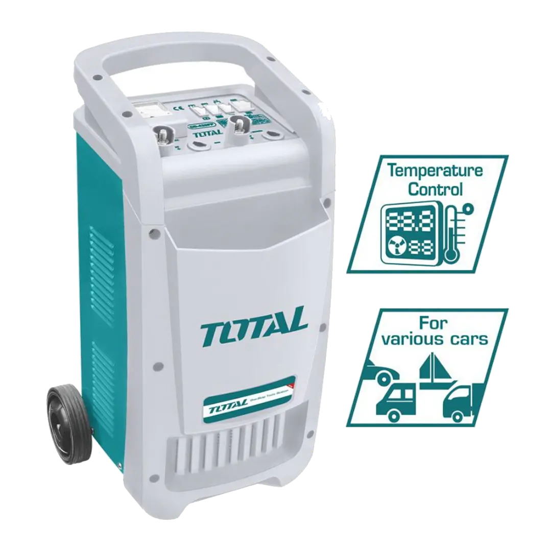 Cargador Y Partidor De Bateria 12/24v 40a Total Tbc4003 1