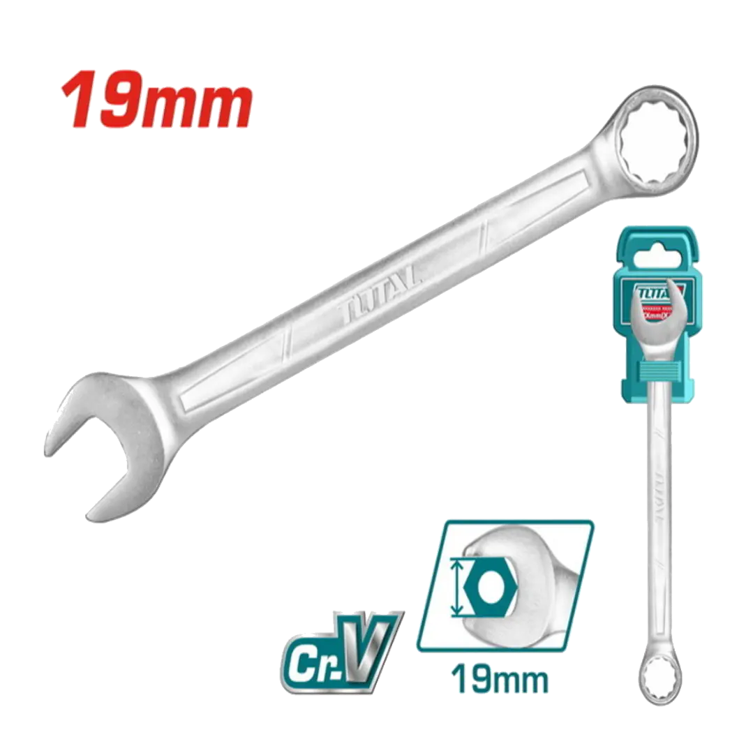 Llave punta corona 19mm Total 1