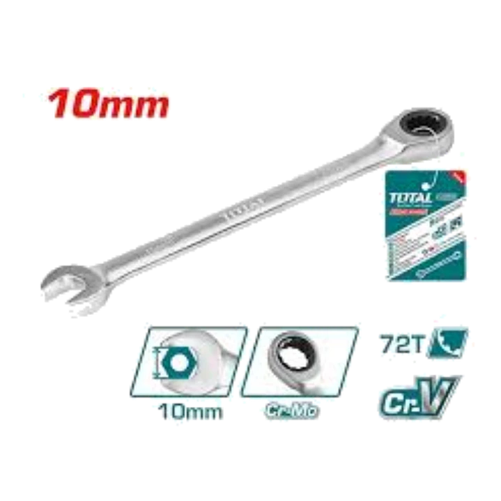 LLAVE PUNTA CORONA CON CHICHARRA 10MM TOTAL 1