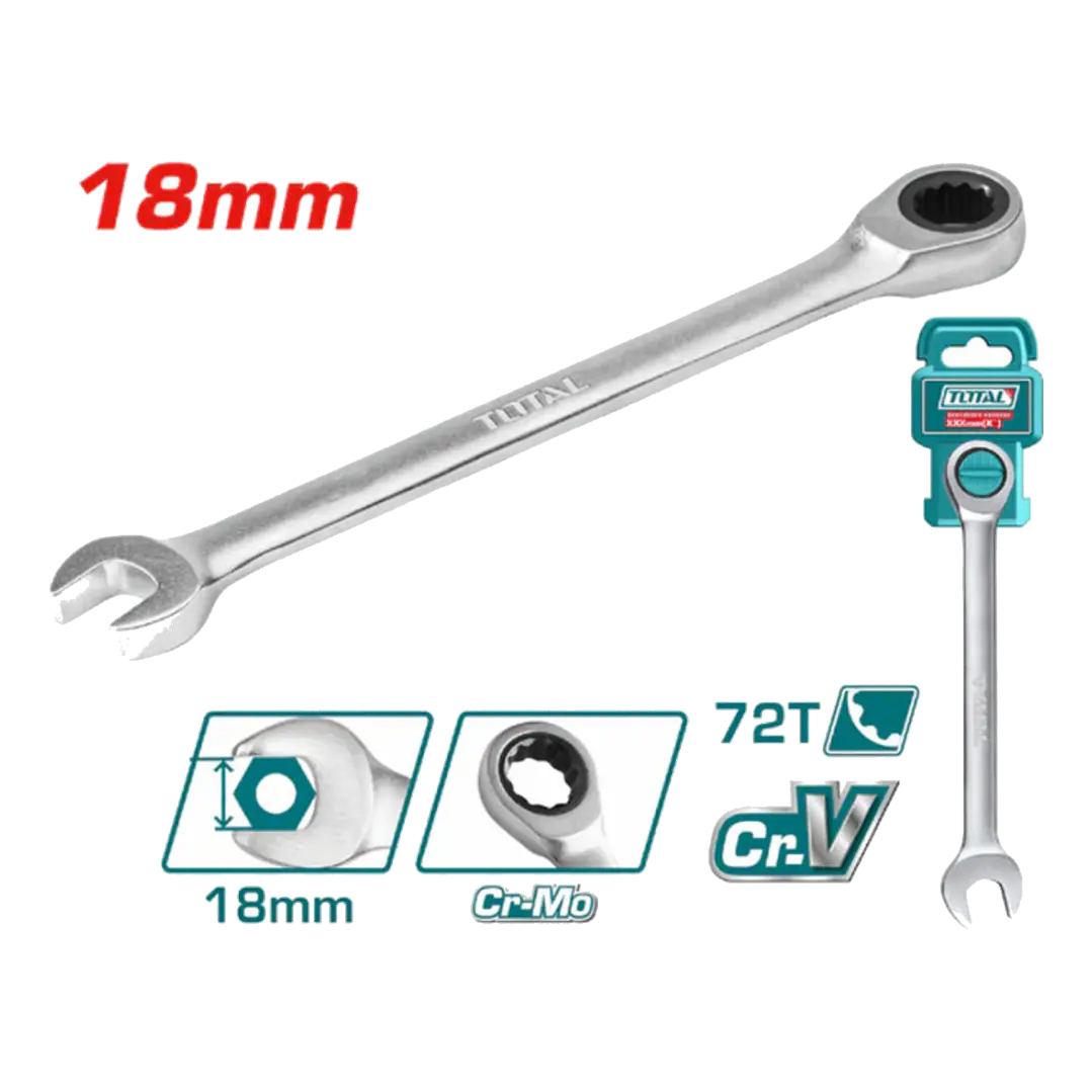 LLAVE PUNTA CORONA CON CHICHARRA 18MM TOTAL 1