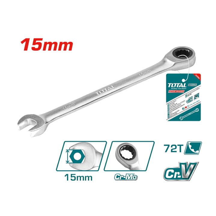 LLAVE PUNTA CORONA CON CHICHARRA 15MM TOTAL 1