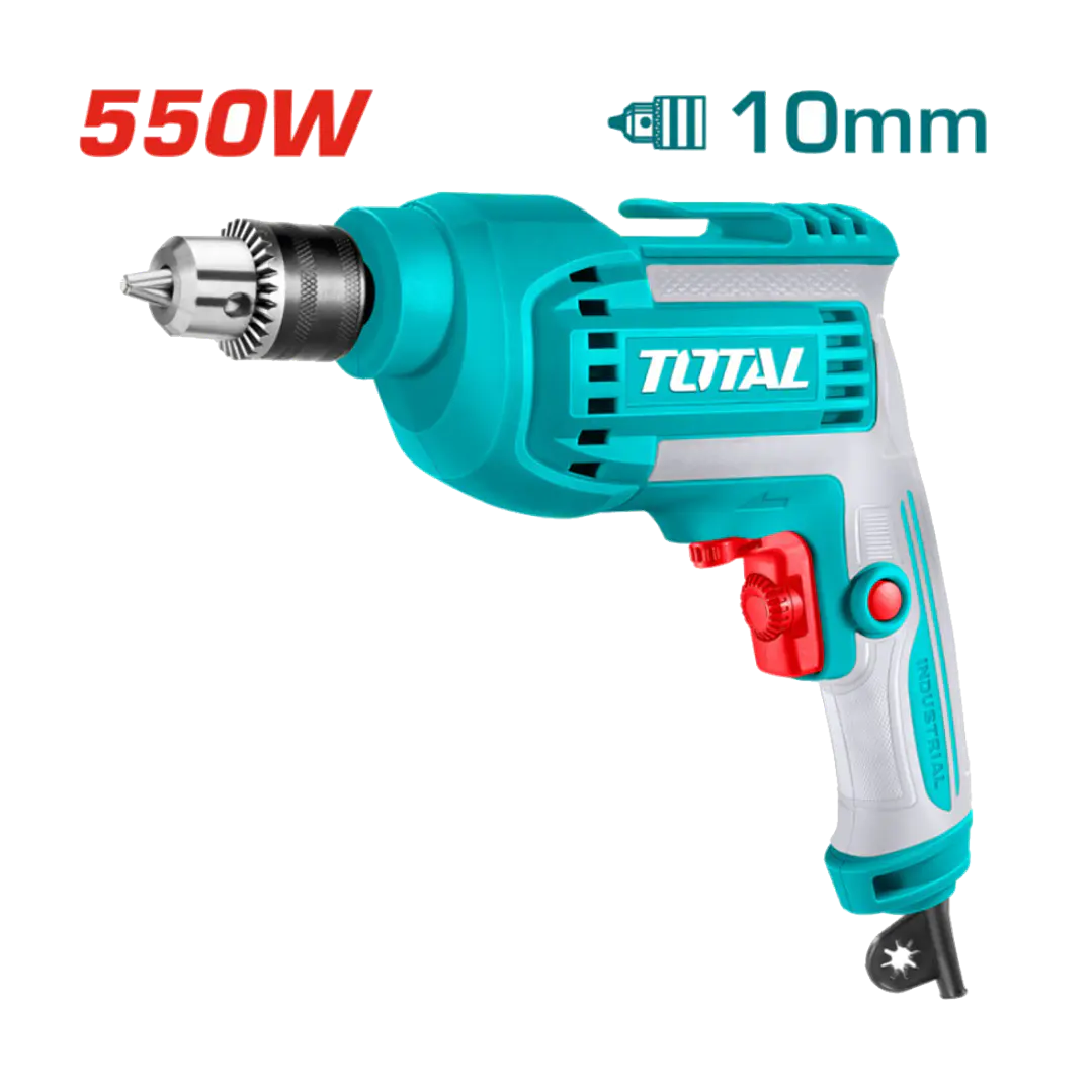 TALADRO ELECTRICO 550W 10MM TOTAL 1