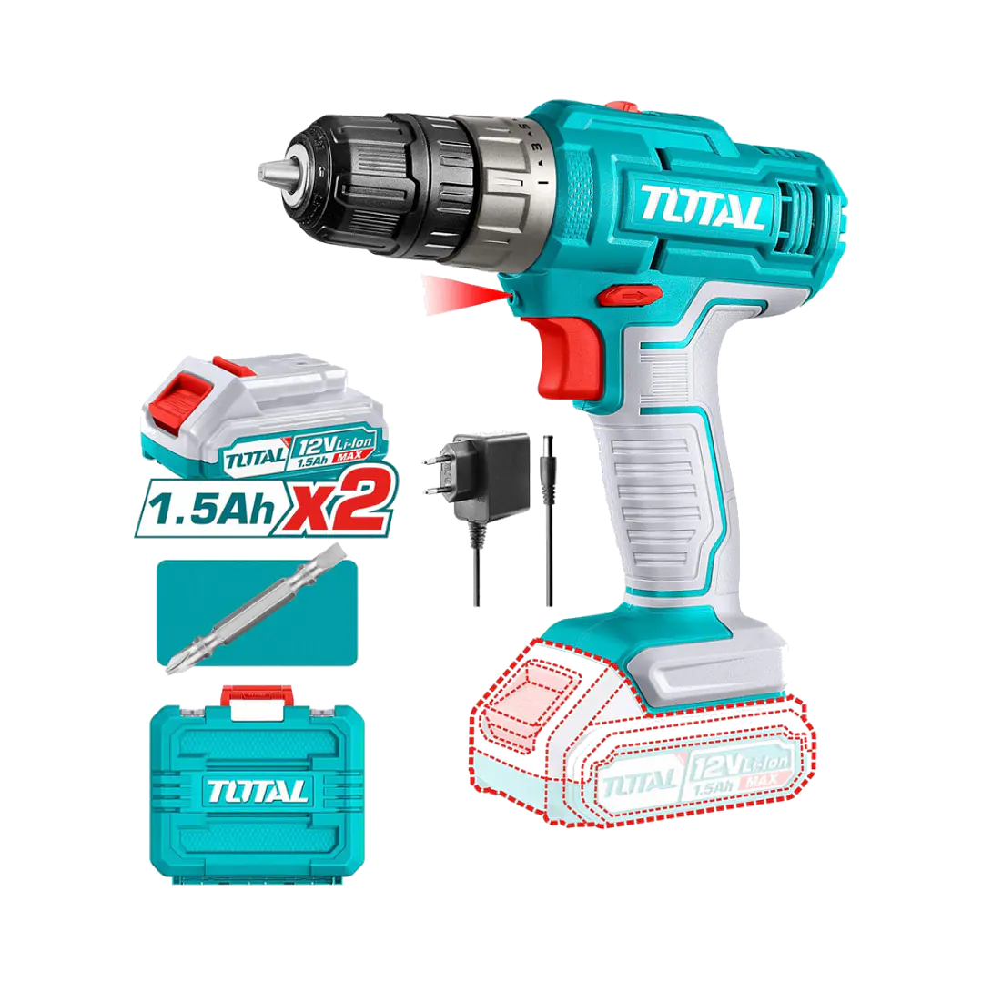 Taladro Inalambrico 10mm 12V Con bateria y Cargador 1