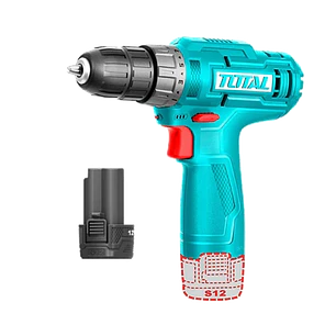 Taladro Atornillador Inalambrico 12v Bat Total Tdli12428