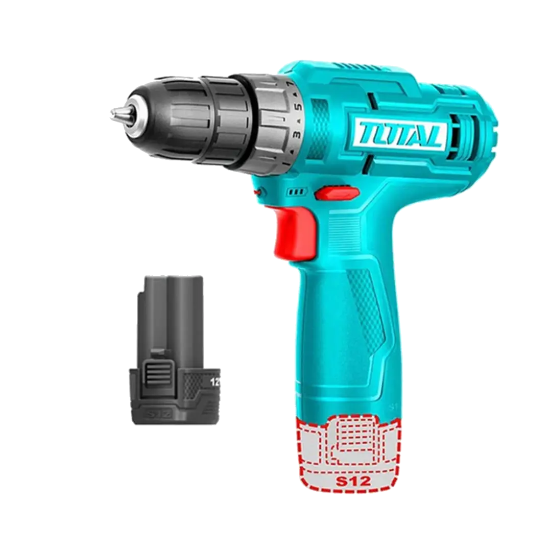 Taladro Atornillador Inalambrico 12v Bat Total Tdli12428 1