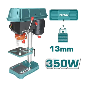 Taladro De Pedestal 350w 13mm Total Tdp133501 Color Turquesa
