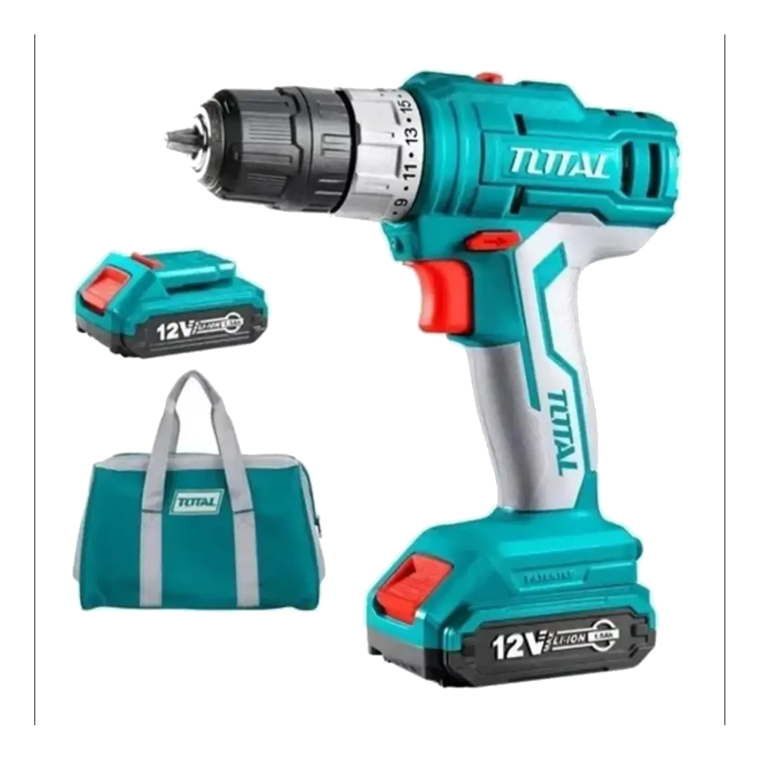 Taladro Atornillador Inalambrico 12v 2bat Total Tdli1222 1