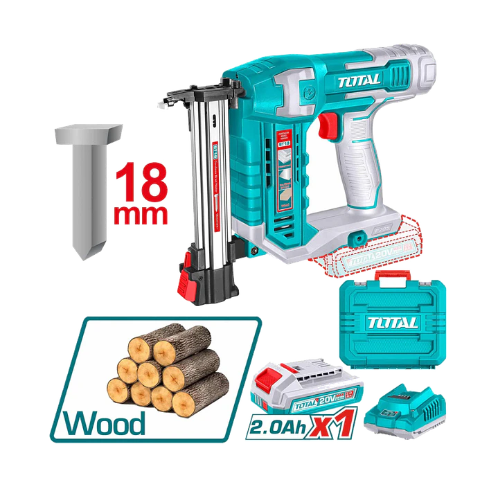 CLAVADORA CONCRETO INALAMBRICA ST18MM 20V + CARG Y BAT TOTAL 1