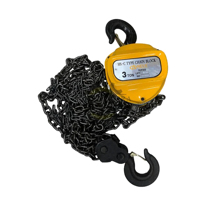 TECLE MANUAL 3 TON AMARILLO NEVA 1