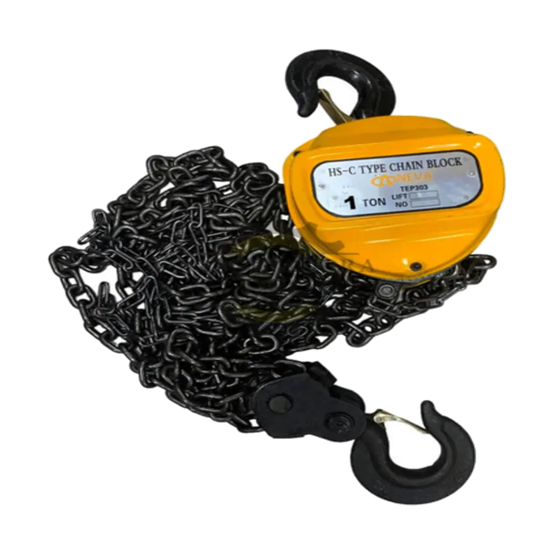 TECLE MANUAL 1 TON AMARILLO NEVA 1