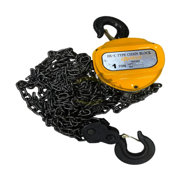 TECLE MANUAL 1 TON AMARILLO NEVA 1