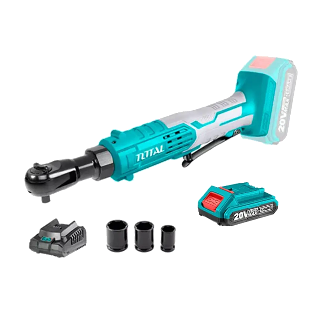 Llave Chicharra 3/8 Inalambrica 20v Bateria + Cargador Total 1