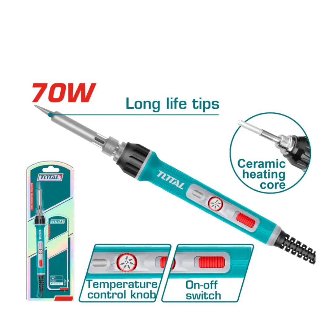 Cautin Electrico Lapiz 70W Total 1