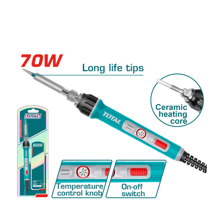 Cautin Electrico Lapiz 70W Total 1