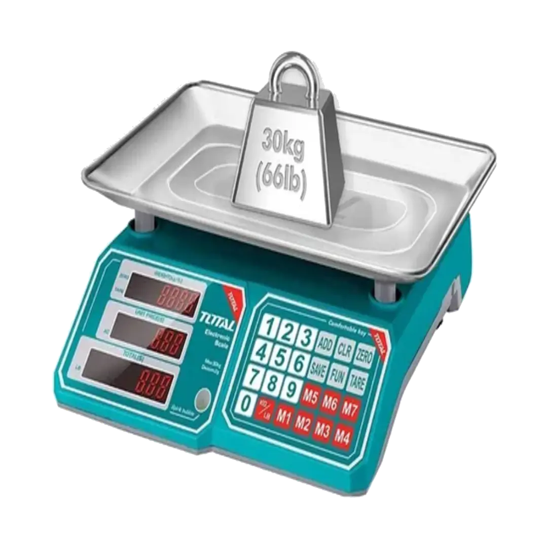 Pesa Balanza Bascula Digital 30kg Total Tesa3301 1