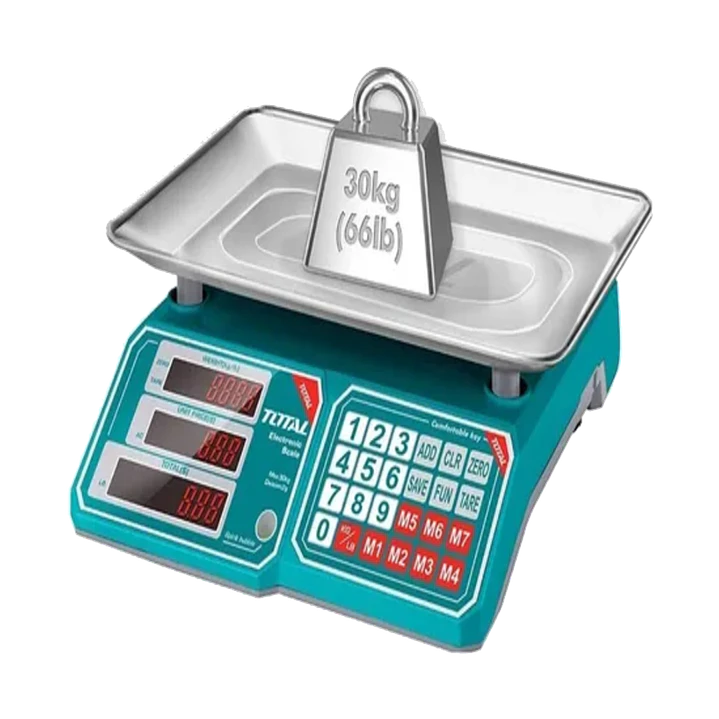Pesa Balanza Bascula Digital 30kg Total Tesa3301 1