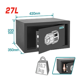  CAJA DE SEGURIDAD 27LTS TOTAL
