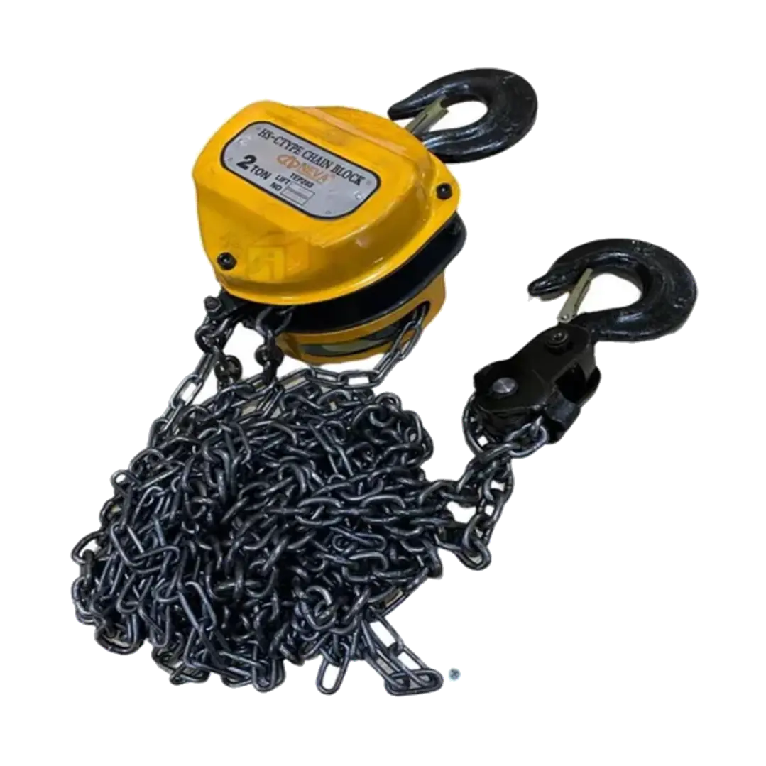 TECLE MANUAL 2 TON AMARILLO NEVA 1