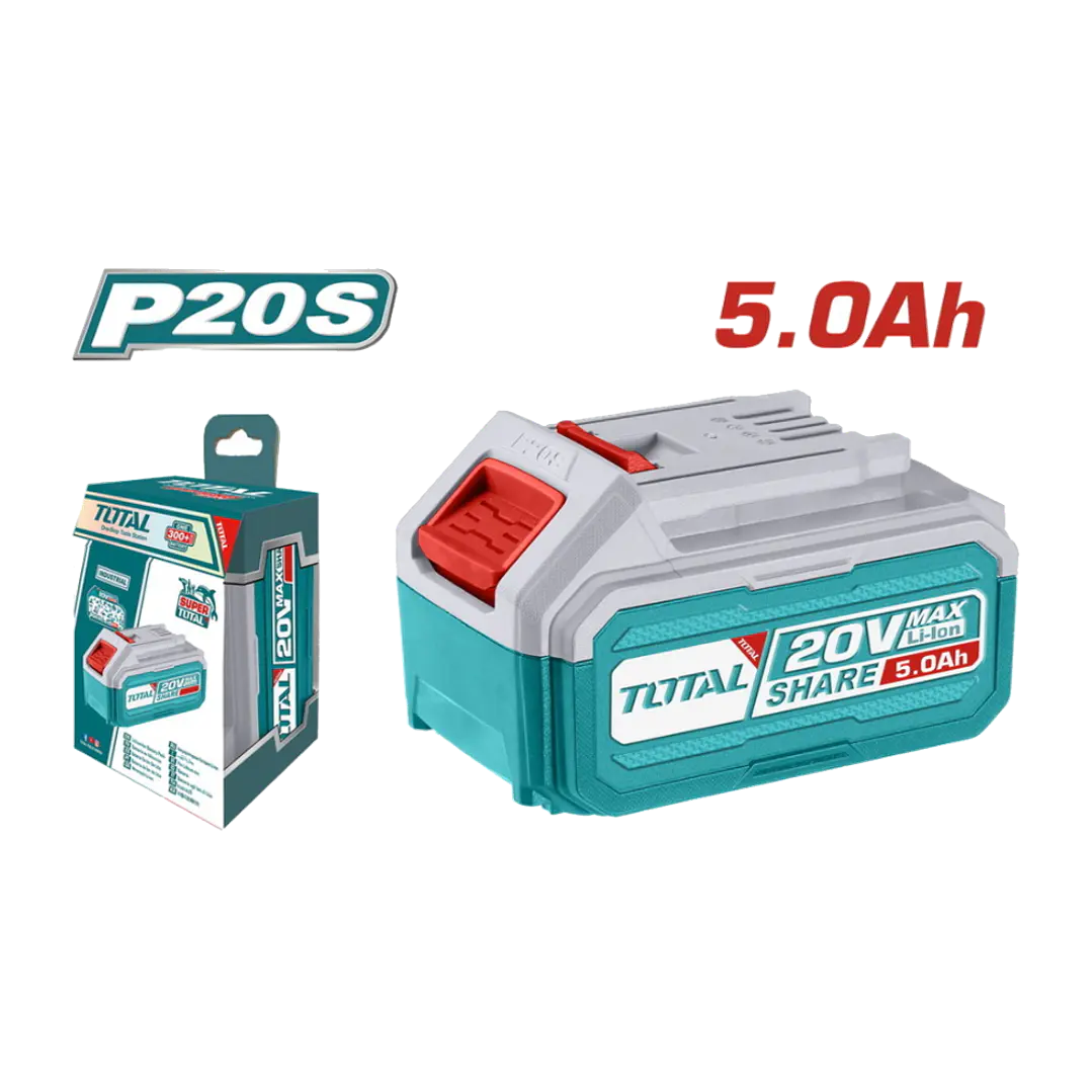 BATERIA LITIO-ION 20V 5.0AH P20S TOTAL 1